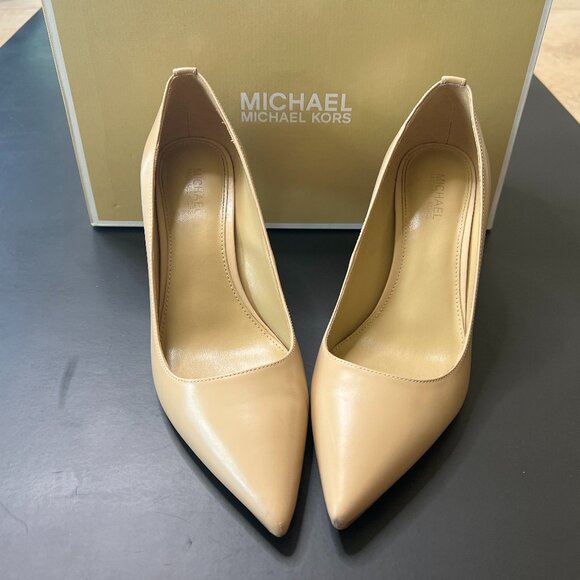 Tan Michael Kors Heels – Size 6.5 - Picture 1 of 6